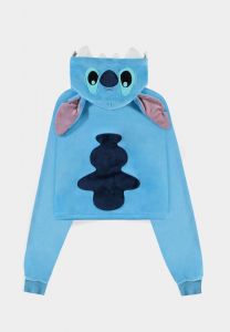 Lilo & Stitch Cropped Hooded Sweater Stitch Size XXL Difuzed