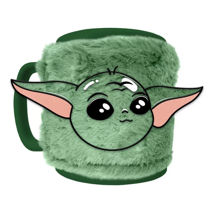 Star Wars The Mandalorian Fuzzy Mug Grogu Pyramid International