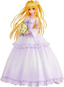 To Love-Ru Darkness PVC Statue 1/7 Golden Darkness Wedding Dress Ver. 23 cm Kadokawa