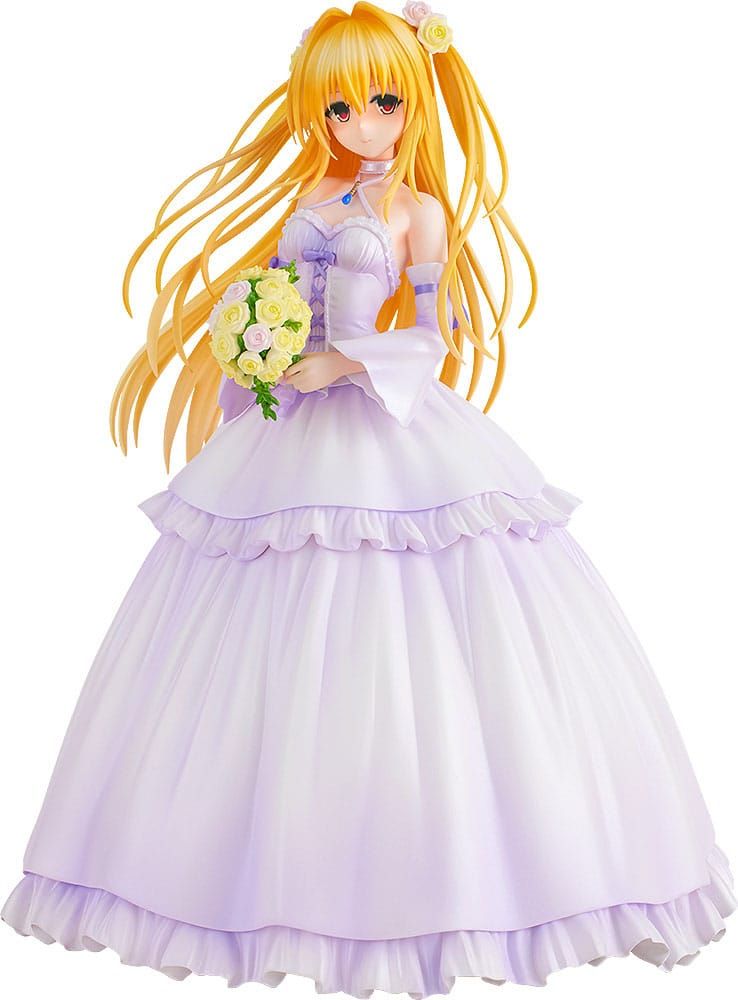 To Love-Ru Darkness PVC Statue 1/7 Golden Darkness Wedding Dress Ver. 23 cm Kadokawa