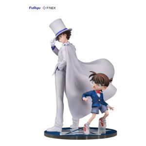 Case Closed F:NEX PVC Statue 1/7 Conan Edogawa & Kid the Phantom Thief 29 cm