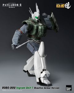 Patlabor 2: The Movie Robo-Dou Action Figure Ingram Unit 1 Reactive Armor Version 23 cm ThreeZero