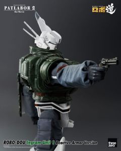 Patlabor 2: The Movie Robo-Dou Action Figure Ingram Unit 1 Reactive Armor Version 23 cm ThreeZero