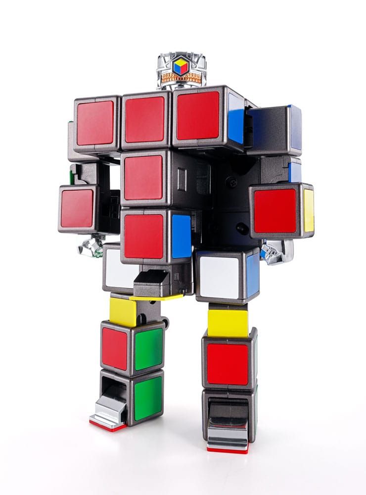 Rubik´s Cube Soul of Chogokin Diecast Action Figure Rubik´s Cube Robo 15 cm Bandai Tamashii Nations