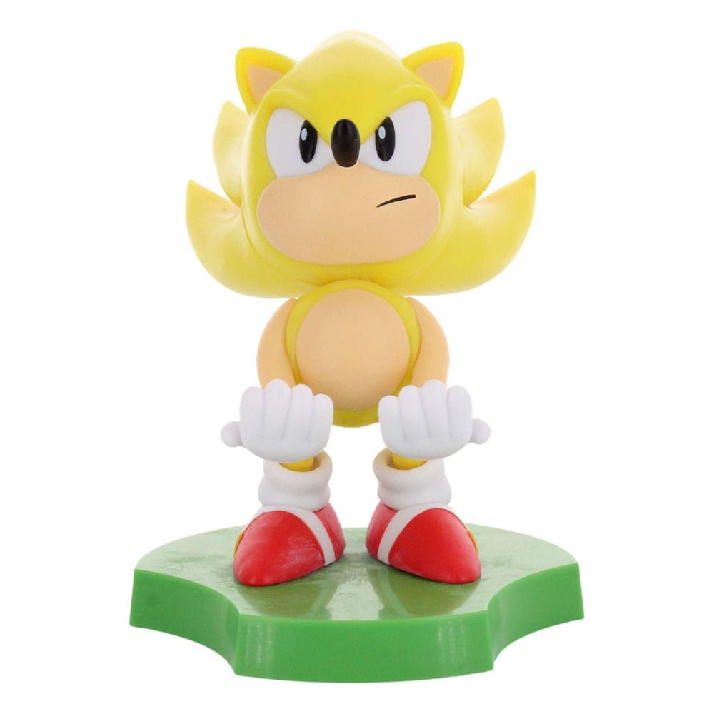 Sonic The Hedgehog Holdems Mini Holder Super Sonic 10 cm Exquisite Gaming