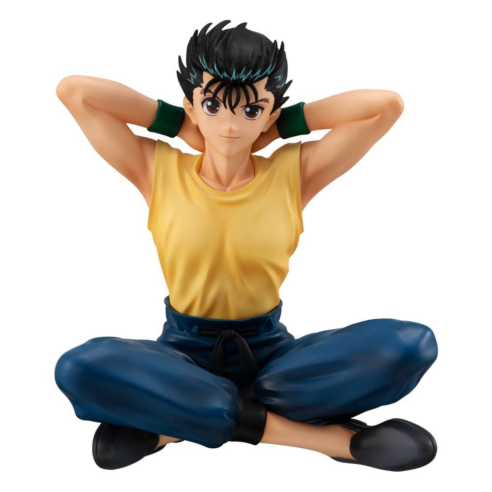 Yu Yu Hakusho G.E.M. PVC Statue Yusuke Urameshi Palm Size 9 cm Megahouse