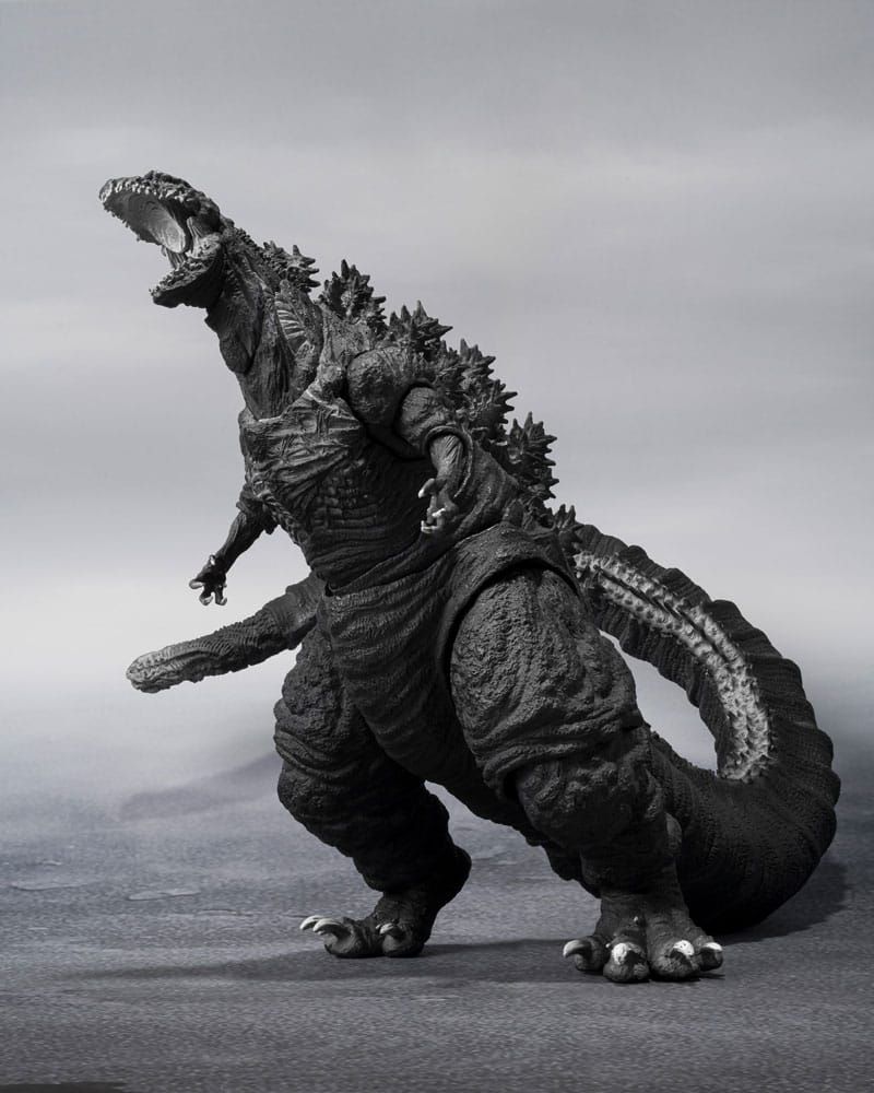 Godzilla S.H. MonsterArts Action Figure Godzilla (2016) The Fourth Orthochromatic Version 18 cm Bandai Tamashii Nations