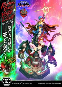 Gurren Lagann Ultimate Premium Masterline Series Statue 1/4 Kamina, Simon & Yoko with Lagann Deluxe Version 97 cm Prime 1 Studio