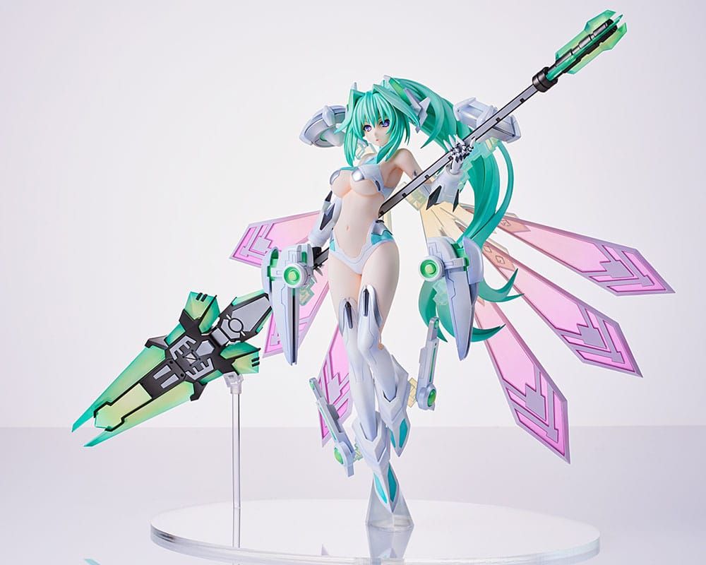 Hyperdimension Neptunia PVC Statue 1/7 Green Heart 27 cm Ami Ami