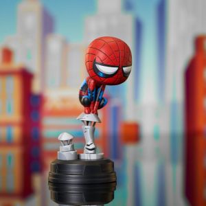 Marvel Animated Statue Spider-Man on Chimney 15 cm Diamond Select