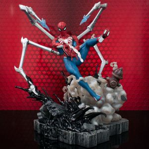 Marvel's Spider-Man 2 Marvel Gallery Deluxe PVC Diorama Spider-Man (Gamerverse) 30 cm Diamond Select