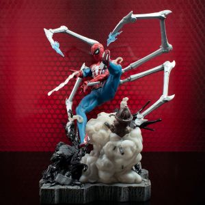 Marvel's Spider-Man 2 Marvel Gallery Deluxe PVC Diorama Spider-Man (Gamerverse) 30 cm Diamond Select