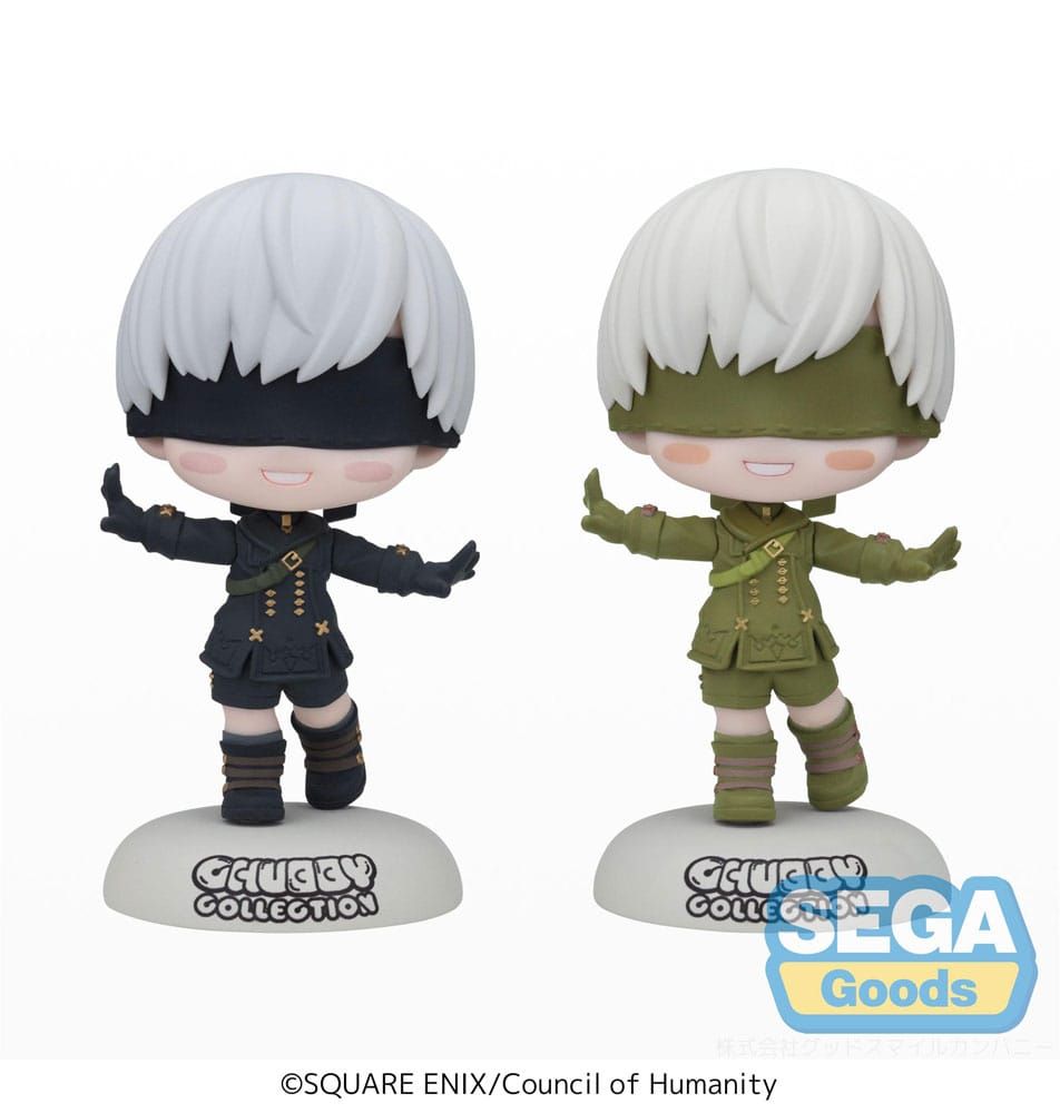 NieR:Automata Chubby Collection PVC Statue Petit Figure NieR:Automata Ver1.1a 9S (EX) 7 cm Sega