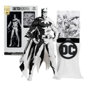 DC Multiverse Action Figure Batman Hush (Line Art) (Gold Label) 18 cm McFarlane Toys