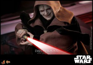 Star Wars Movie Masterpiece Action Figure 1/6 Darth Sidious 29 cm Hot Toys