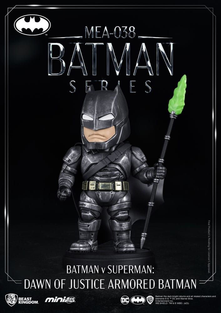 Batman v Superman: Dawn of Justice Mini Egg Attack Figure Armored Batman 8 cm Beast Kingdom Toys