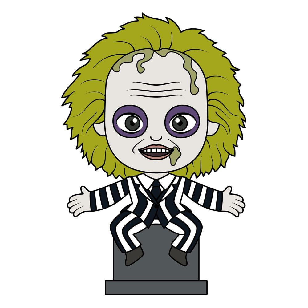 Beetlejuice 3D Magnet Beetlejuice on Tombstone Monogram Int.