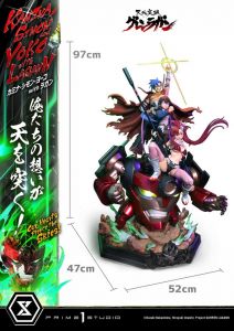 Gurren Lagann Ultimate Premium Masterline Series Statue 1/4 Kamina, Simon & Yoko with Lagann Deluxe Bonus Version 97 cm Prime 1 Studio