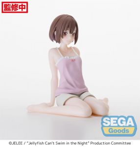 Jellyfish Can't Swim in the Night PM Perching PVC Statue Mahiru Kouzuki 10 cm Sega