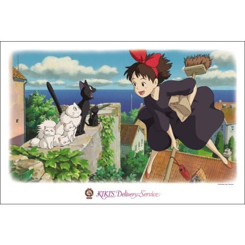 Kiki's Delivery Service Jigsaw Puzzle Kiki and the cats (1000 pieces) Ensky