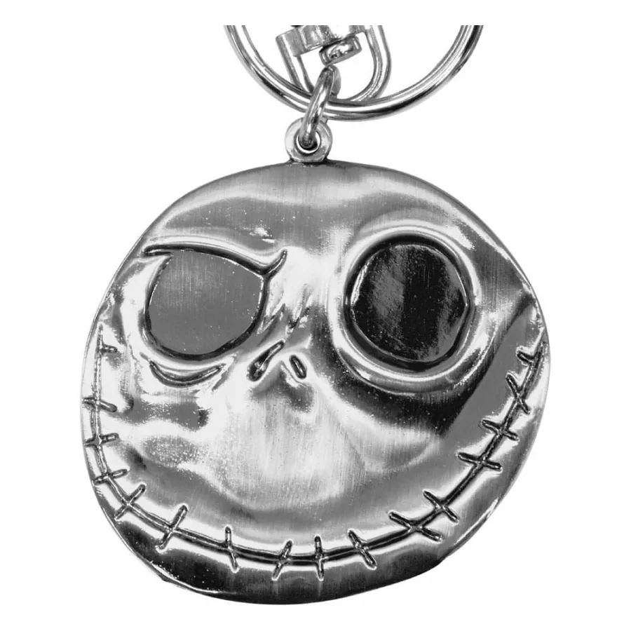 Nightmare before Christmas Metal Keychain Jack Good & Bad Day Monogram Int.