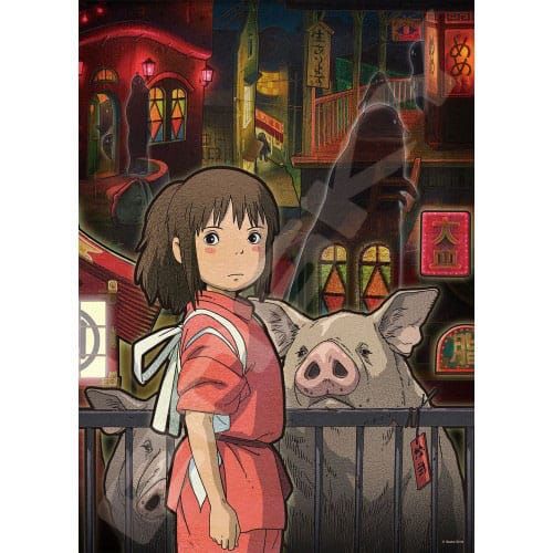 Spirited Away Jigsaw Puzzle Stained Glass The Other Side of the Tunnel (500 pieces) Ensky