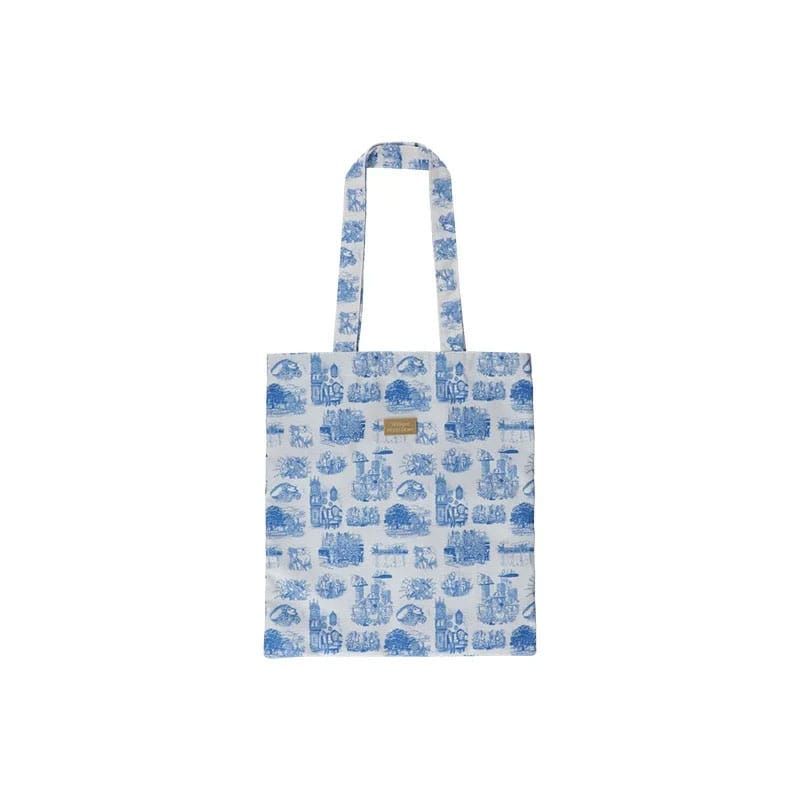 Whisper of the Heart Tote Bag Blue Nostalgia Ensky