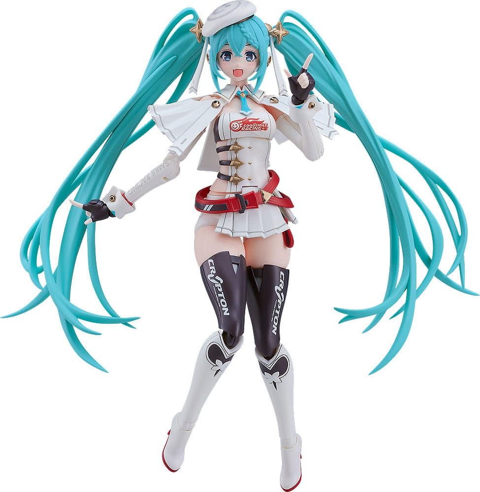 Hatsune Miku GT Project Plamatea Plastic Model Kit Racing Miku: 2023 Ver. 15 cm Good Smile Racing