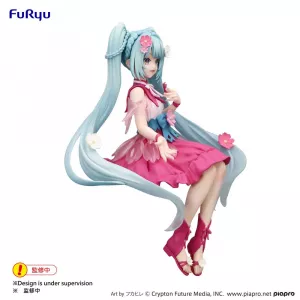 Hatsune Miku Noodle Stopper PVC Statue Flower Fairy Cosmos 14 cm Furyu