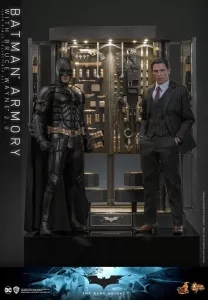 The Dark Knight Movie Masterpiece Action Figures & Diorama 1/6 Batman Armory with Bruce Wayne (2.0) 30 cm Hot Toys