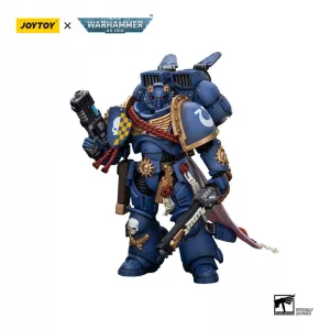 Warhammer 40k Action Figure 1/18 Ultramarines Captain With Jump Pack 12 cm Joy Toy (CN)