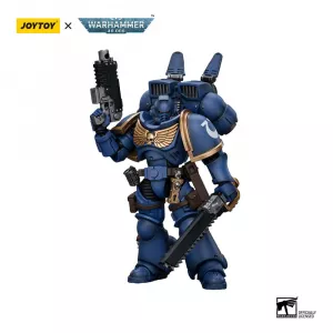 Warhammer 40k Action Figure 1/18 Ultramarines Jump Pack Intercessors Intercessor 1 12 cm Joy Toy (CN)