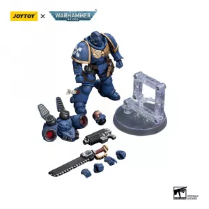 Warhammer 40k Action Figure 1/18 Ultramarines Jump Pack Intercessors Intercessor 1 12 cm Joy Toy (CN)