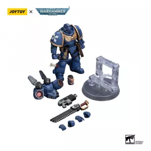 Warhammer 40k Action Figure 1/18 Ultramarines Jump Pack Intercessors Intercessor 2 12 cm Joy Toy (CN)