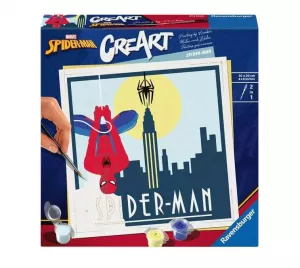 Marvel CreArt Paint by Numbers Painting Set Spider-Man 20 x 20 cm Ravensburger