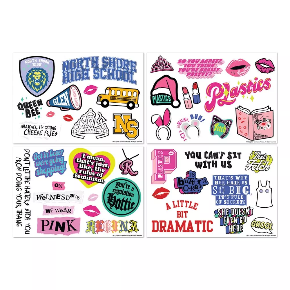 Mean Girls Tech Sticker Pack FaNaTtik