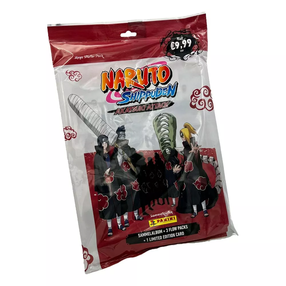 Naruto Shippuden Akatsuki Attack Trading Cards Starter Pack *German Version* Panini