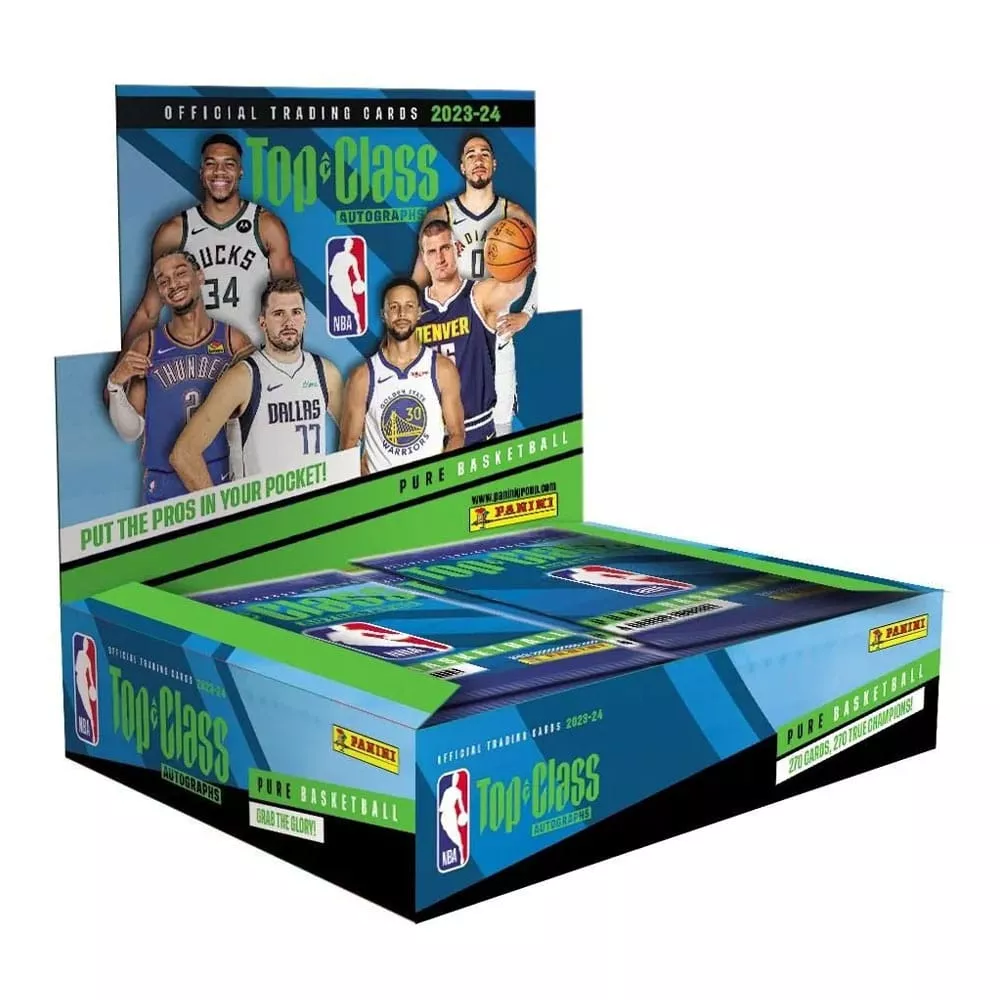 NBA Top Class 2023-24 Trading Cards Flow Packs Display (24) Panini