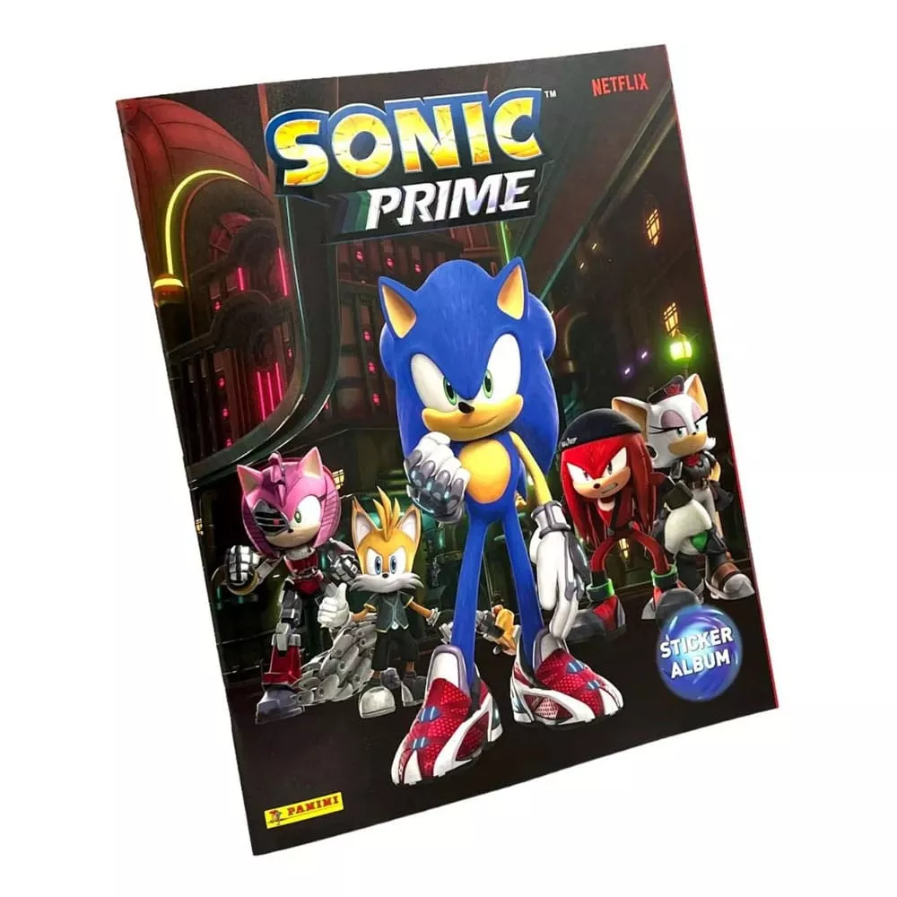 Sonic Prime Sticker Collection Album *German Version* Panini