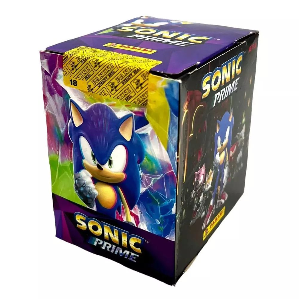 Sonic Prime Sticker Collection Display (36) Panini