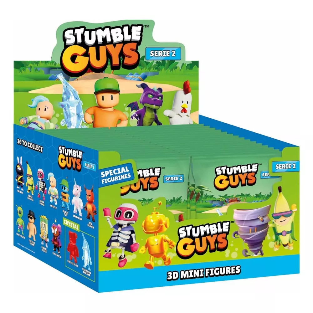 Stumble Guys Trading Figure Display 5 cm Series 2 (18) Diramix