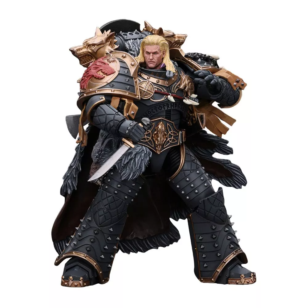 Warhammer The Horus Heresy Action Figure 1/18 Space Wolves Leman Russ Primarch of the VIth Legion 12 cm Joy Toy (CN)