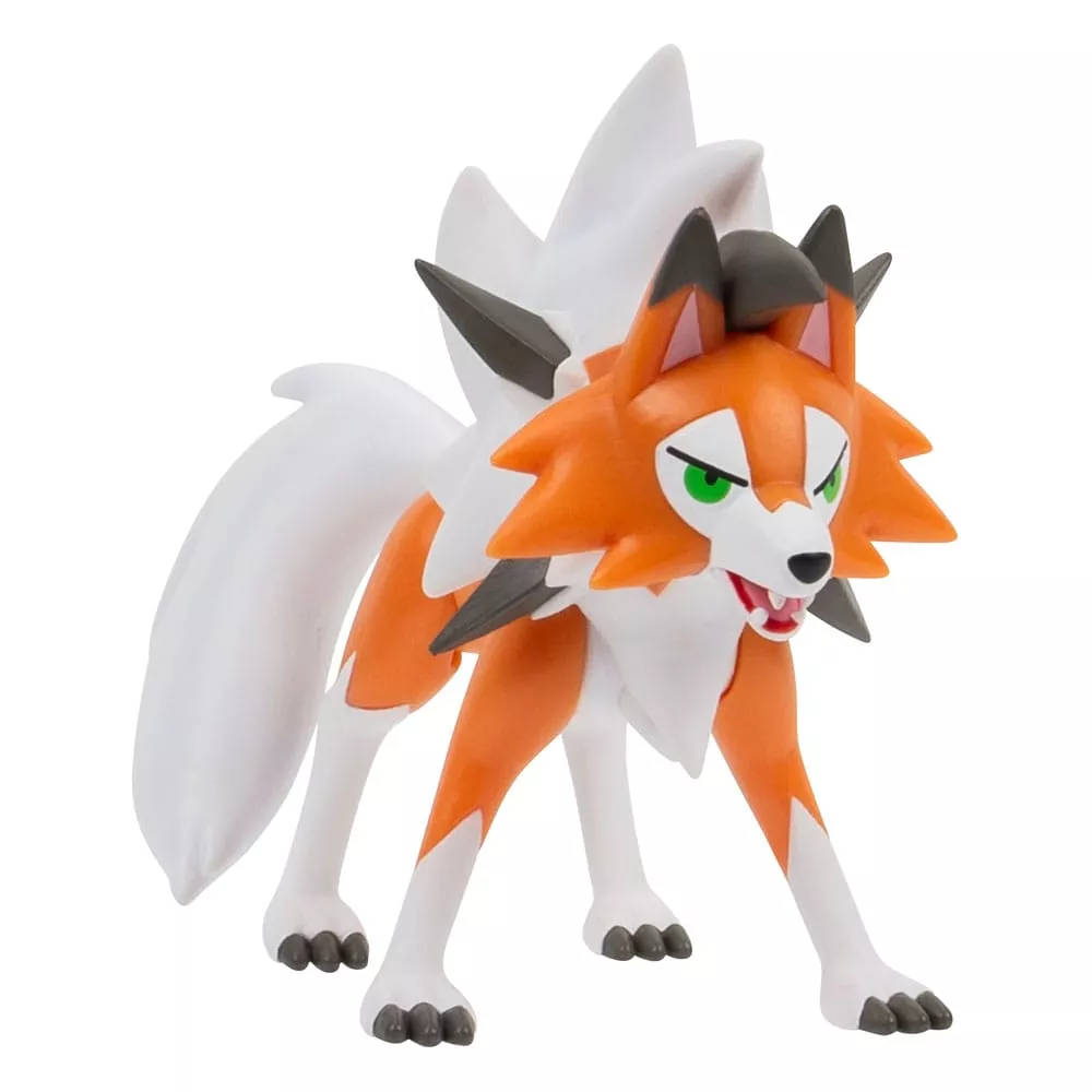 Pokémon Battle Figure Lycanroc Dusk Form 5 cm Jazwares