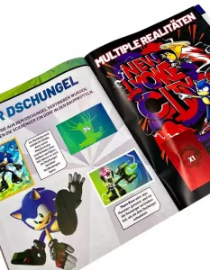 Sonic Prime Sticker Collection Album *German Version* Panini