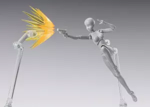 Tamashii Effect Action Figure Accessory Shock Impact Yellow Ver. for S.H.Figuarts Bandai Tamashii Nations