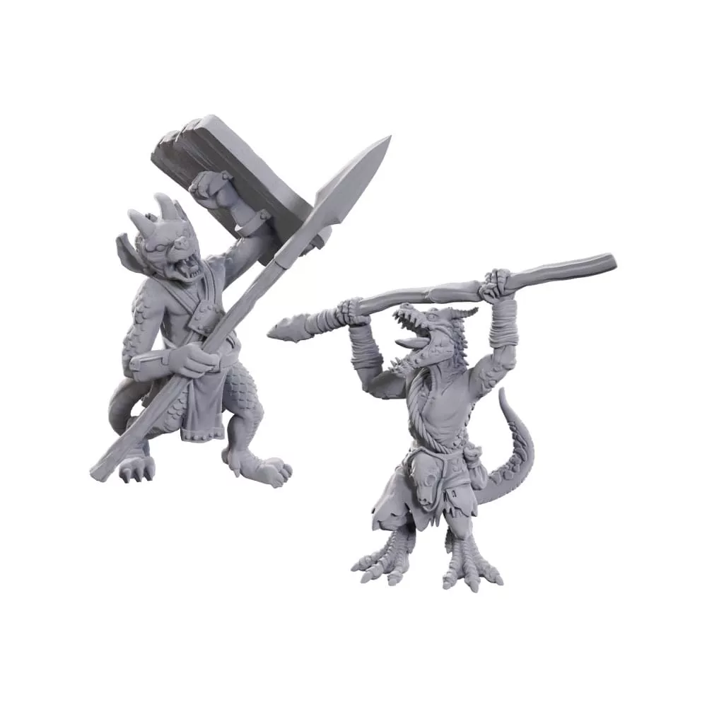 D&D Nolzur's Marvelous Miniatures Unpainted Miniatures 2-Pack 50th Anniversary Kobolds Wizkids