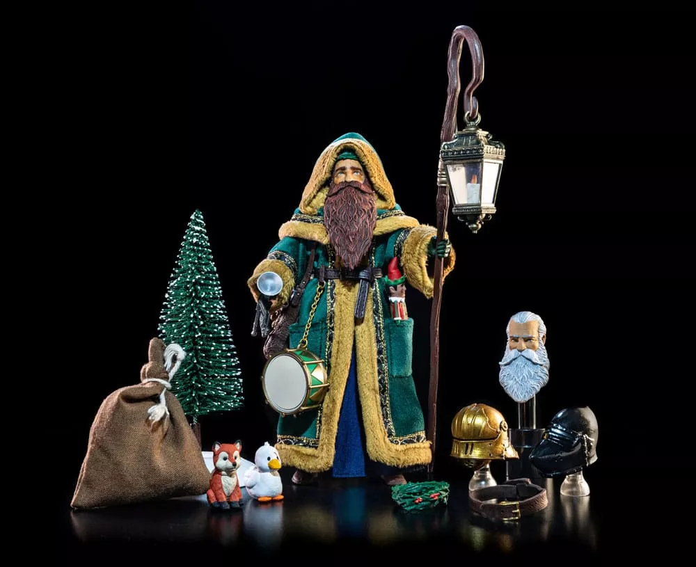 Figura Obscura Actionfigur Father Christmas Green Robes Four Horsemen Toy Design