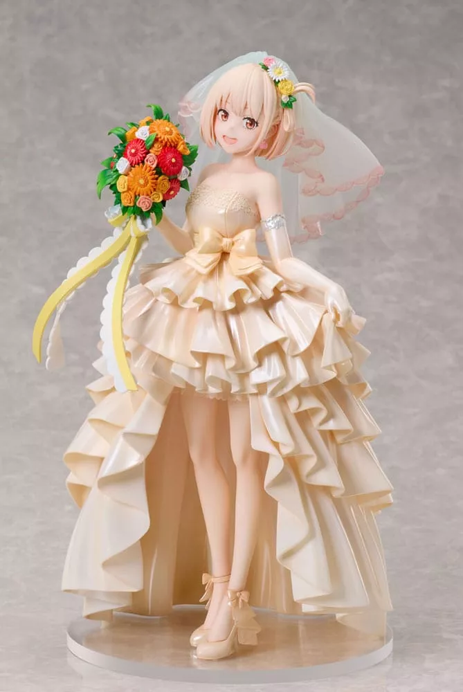 Lycoris Recoil PVC Statue 1/7 Chisato Nishikigi Wedding dress Ver. 26 cm Aniplex