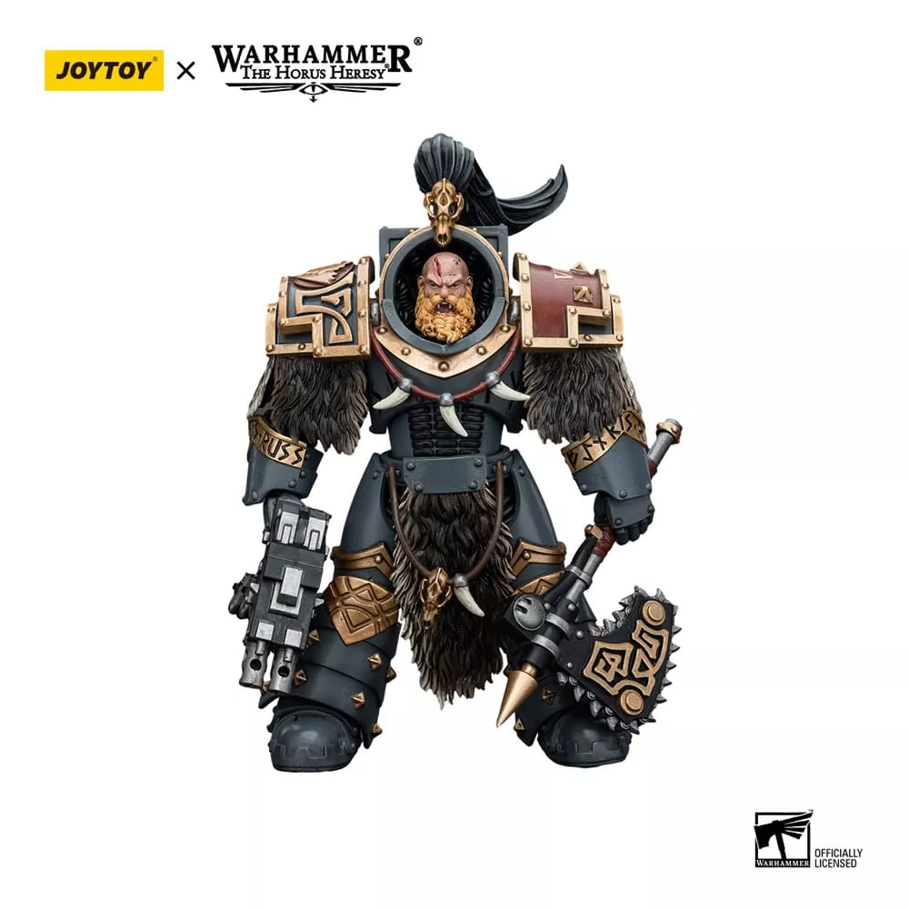 Warhammer The Horus Heresy Action Figure 1/18 Space Wolves Varagyr Wolf Guard Squad Varagyr Terminator 3 12 cm Joy Toy (CN)