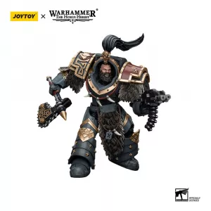 Warhammer The Horus Heresy Action Figure 1/18 Space Wolves Varagyr Wolf Guard Squad Varagyr Thegn 12 cm Joy Toy (CN)